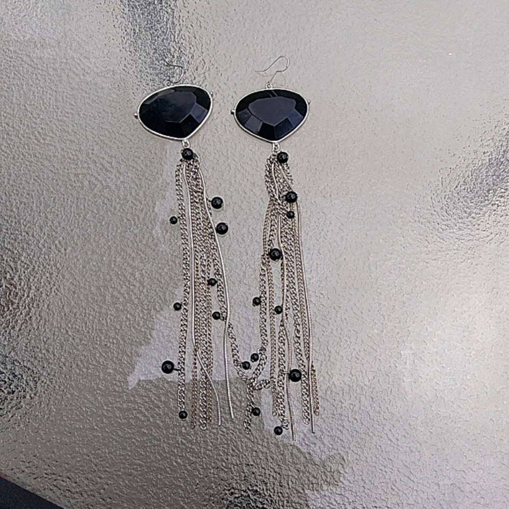 Long earrings
